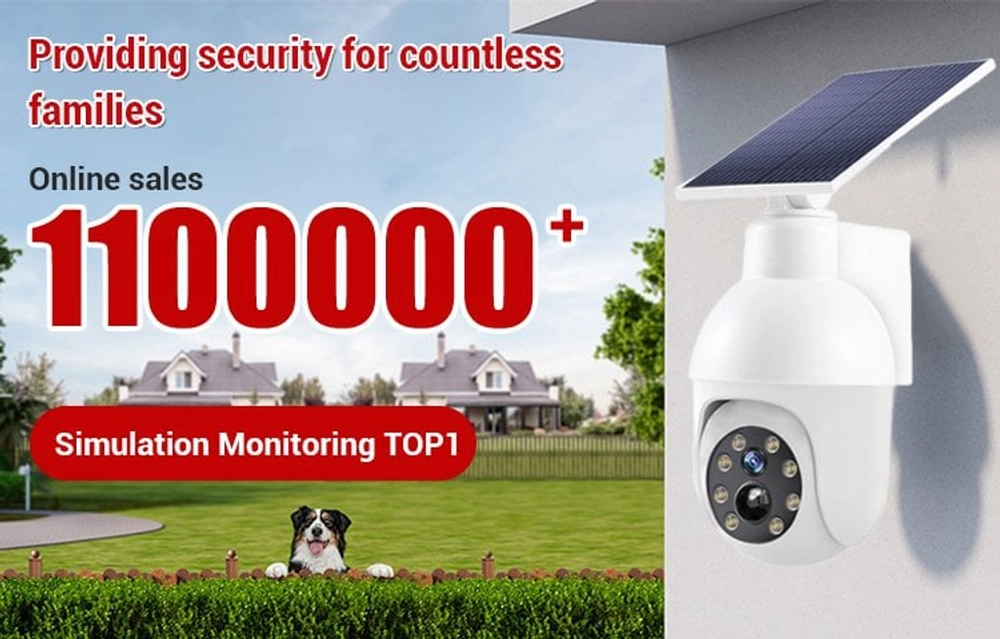 ⏰Sale 49% OFF - Solar-Powered Simulated Surveillance Camera Street Light